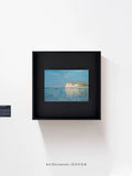 Monet Low Tide at Pourville — Framed Wall Art
