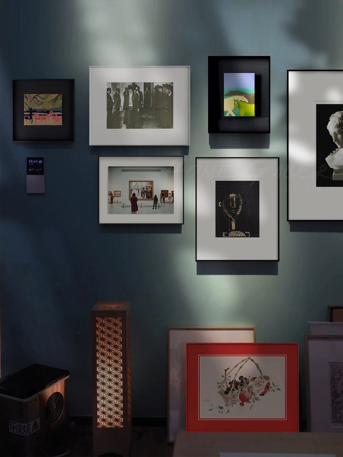 Gallery Visitor | Photography Giclee Print, Niche Wall Art, Modern Minimalist Art Poster