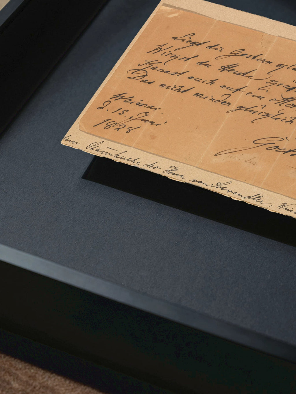 Johann Wolfgang von Goethe — Blessing | Fine Art Facsimile