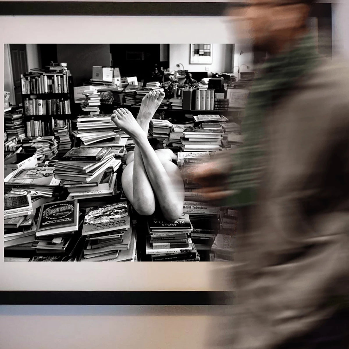 Duality | Female Photography Giclee Print, Niche Wall Art, Modern Minimalist Black and White Art Poster