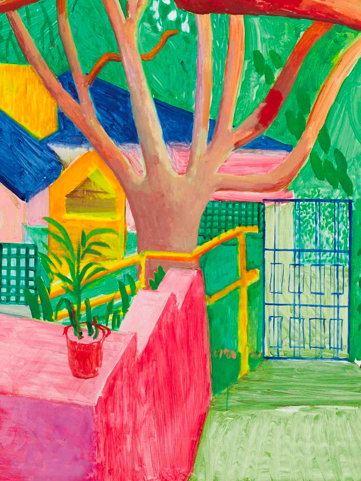 David Hockney — The Gate | Fine Art Print