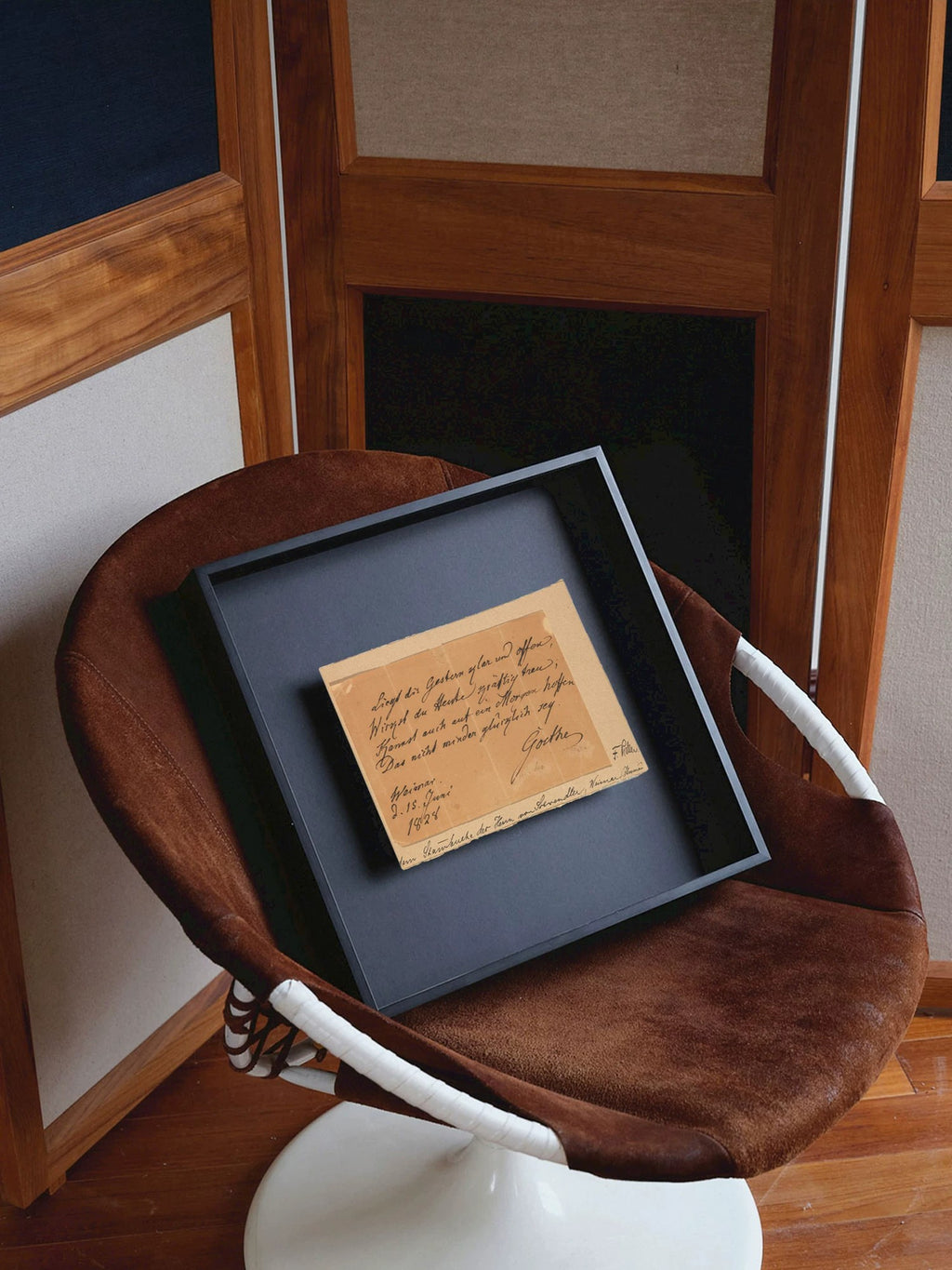 Johann Wolfgang von Goethe — Blessing | Fine Art Facsimile