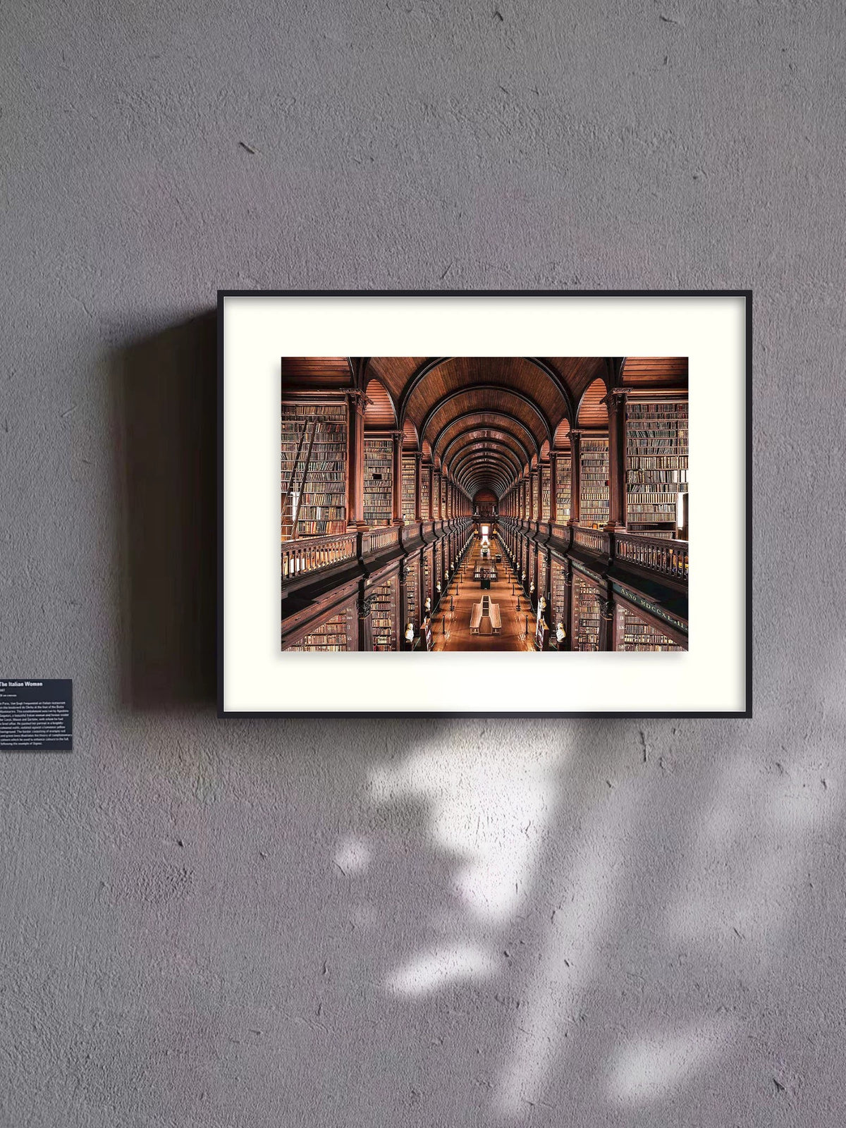 Trinity College Library Photographic Print — Fine Art Architectural Wall Decor