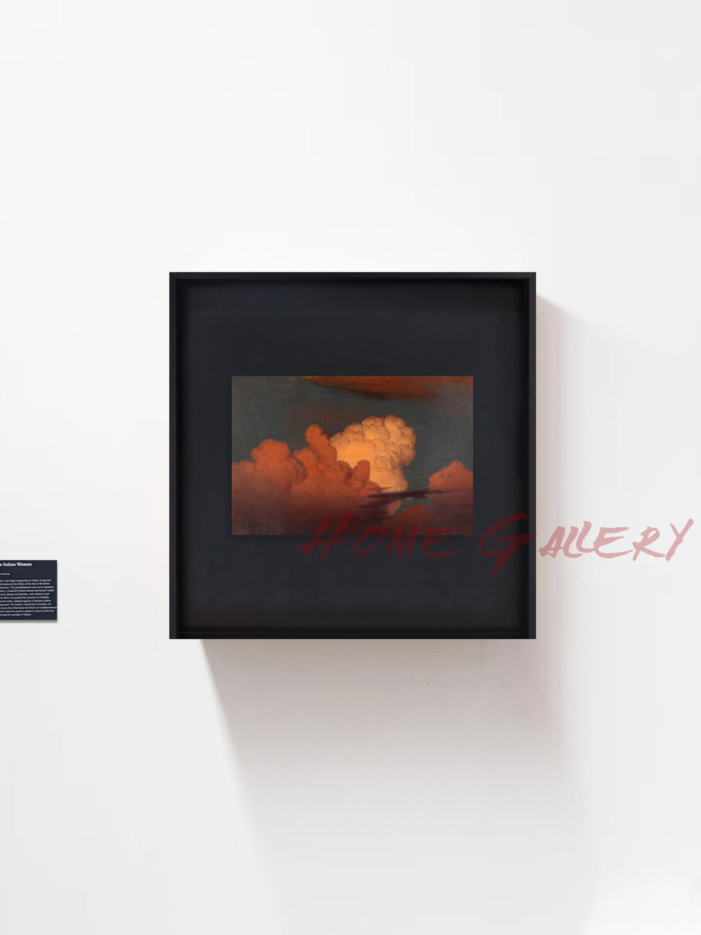 Knud Baade Cloud Study Art Print | Modern Minimalist Wall Art | Premium Fine Art Poster for Home Decor