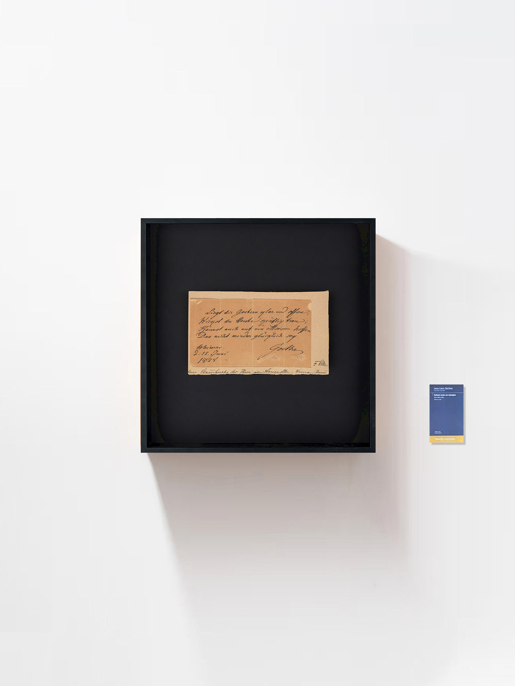 Johann Wolfgang von Goethe — Blessing | Fine Art Facsimile