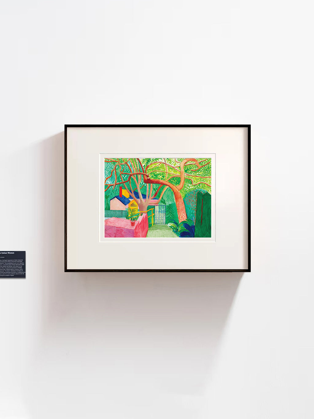 David Hockney — The Gate | Fine Art Print