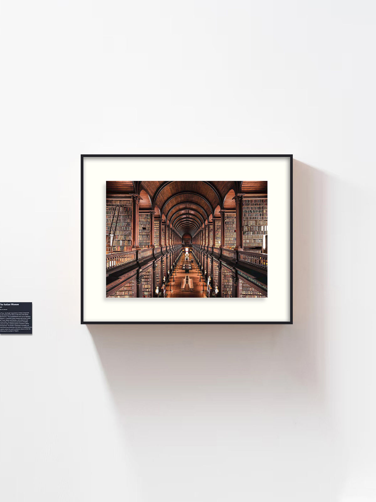 Trinity College Library Photographic Print — Fine Art Architectural Wall Decor