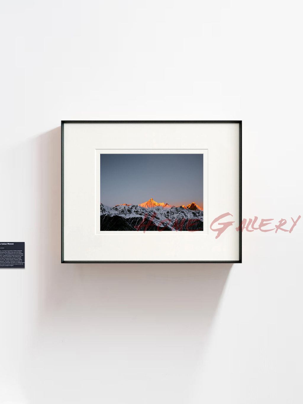 Kawakarpo Peak Sunrise Photography Print | Premium Minimalist Wall Art