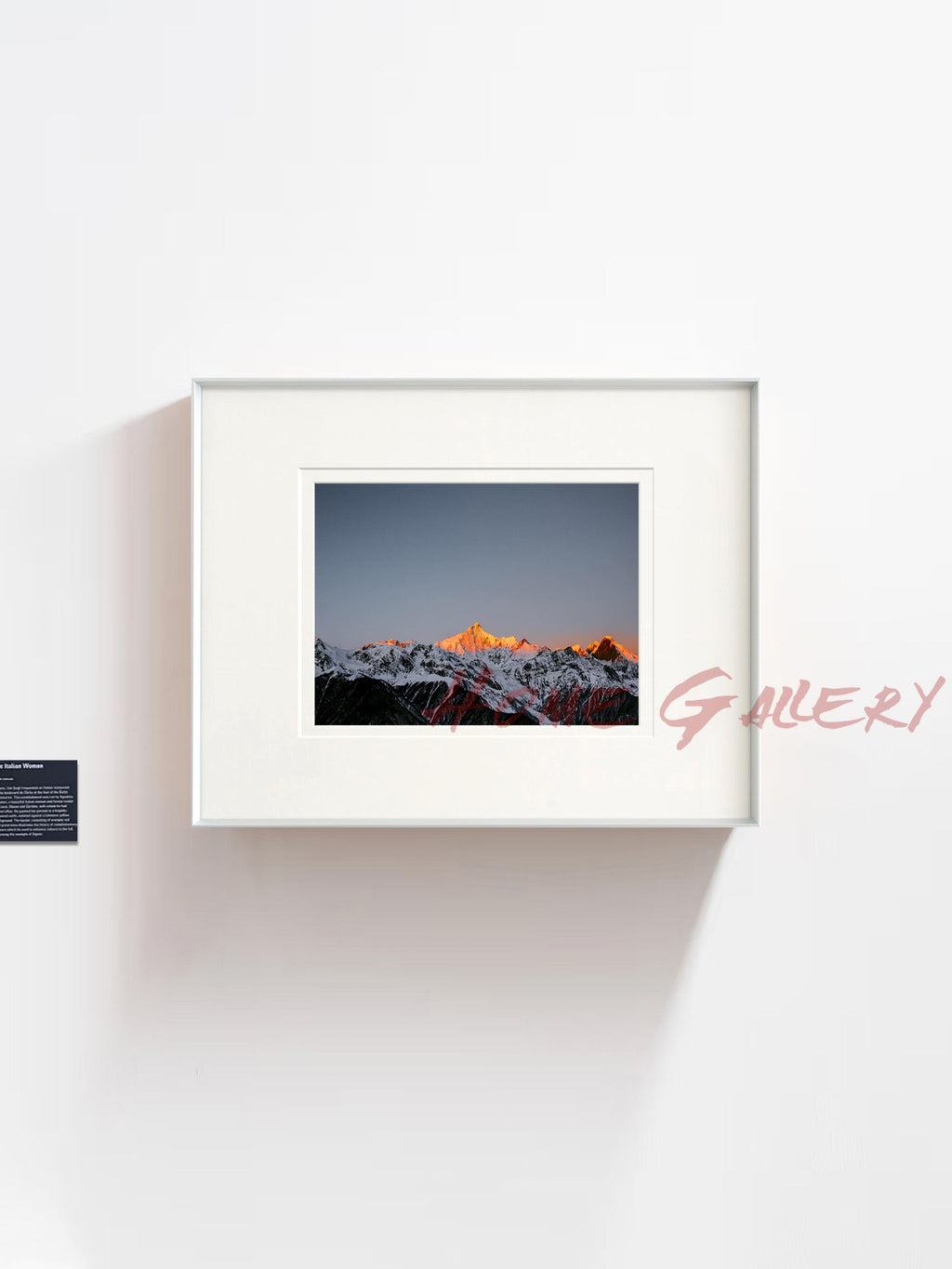 Kawakarpo Peak Sunrise Photography Print | Premium Minimalist Wall Art