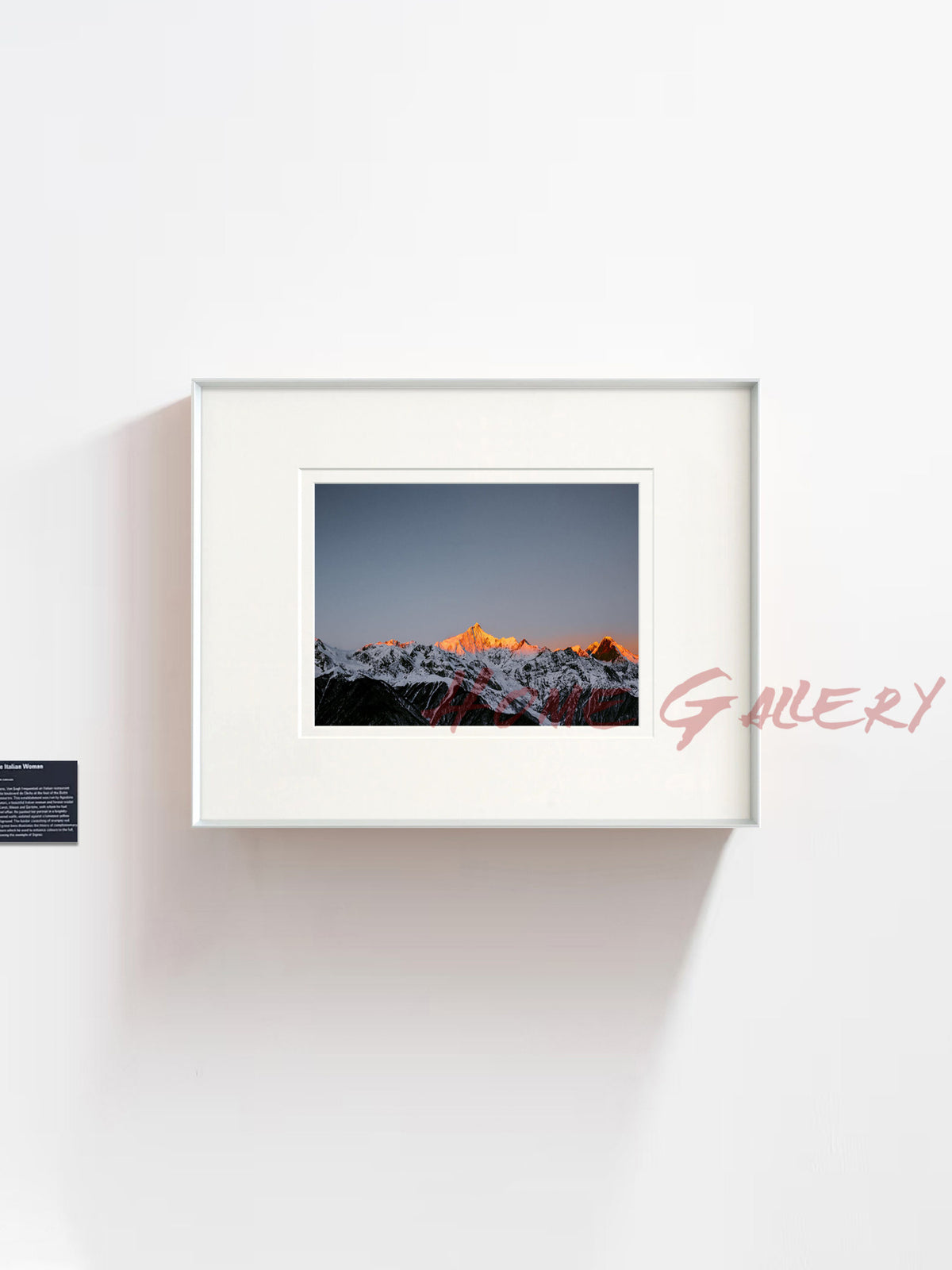 Kawakarpo Peak Sunrise Photography Print | Premium Minimalist Wall Art