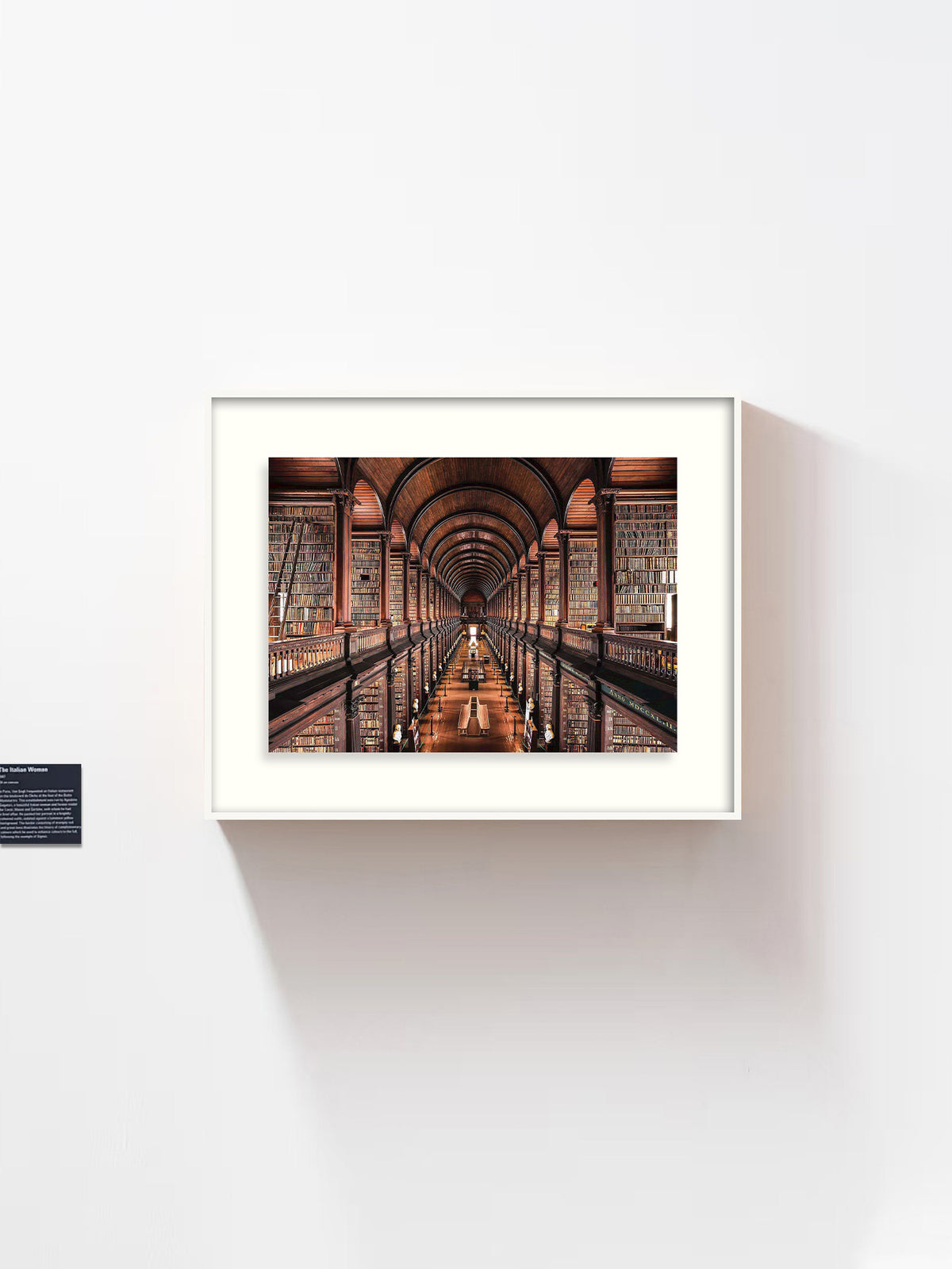 Trinity College Library Photographic Print — Fine Art Architectural Wall Decor