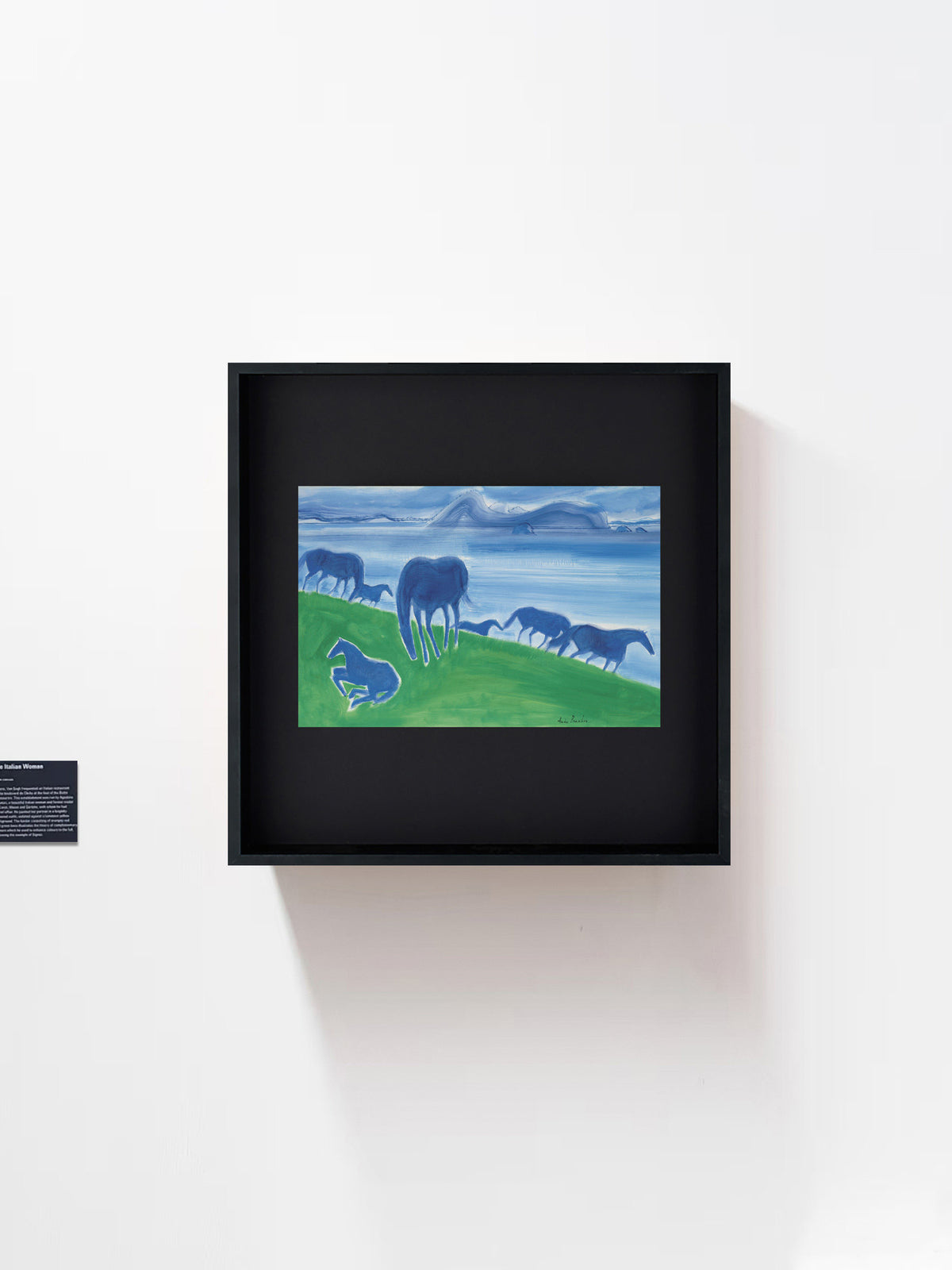 André Brasilier Horse Races Art Print | Modern Art Wall Decor | Premium Fine Art Poster for Home