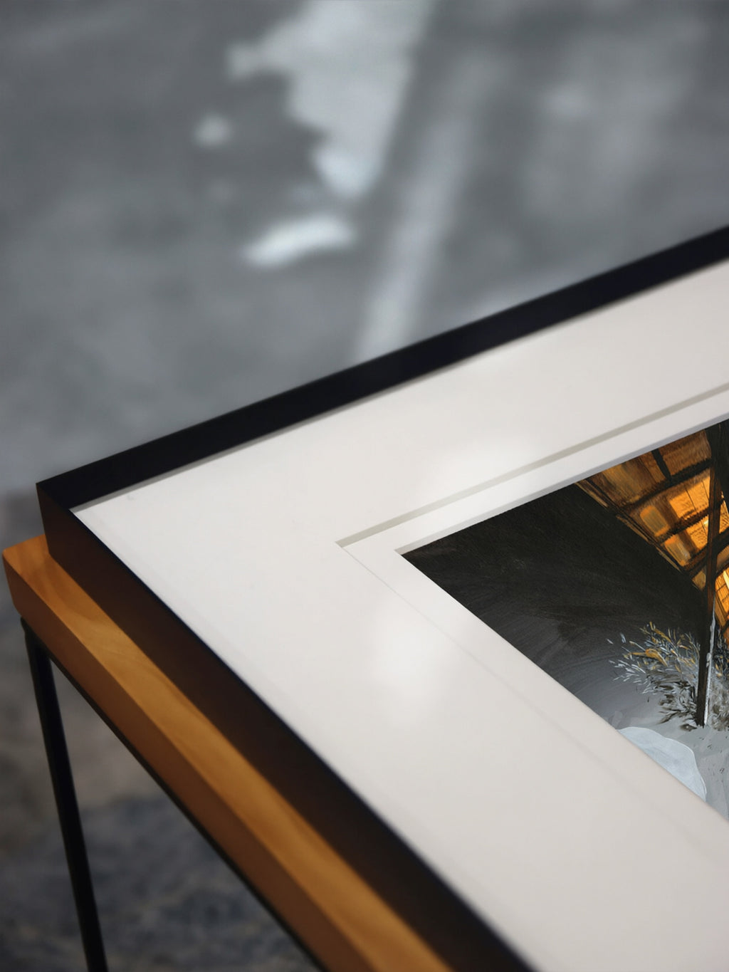 Yukiko Noritake "Silent Snow" — Limited Edition Art Print, Modern Minimalist Wall Art