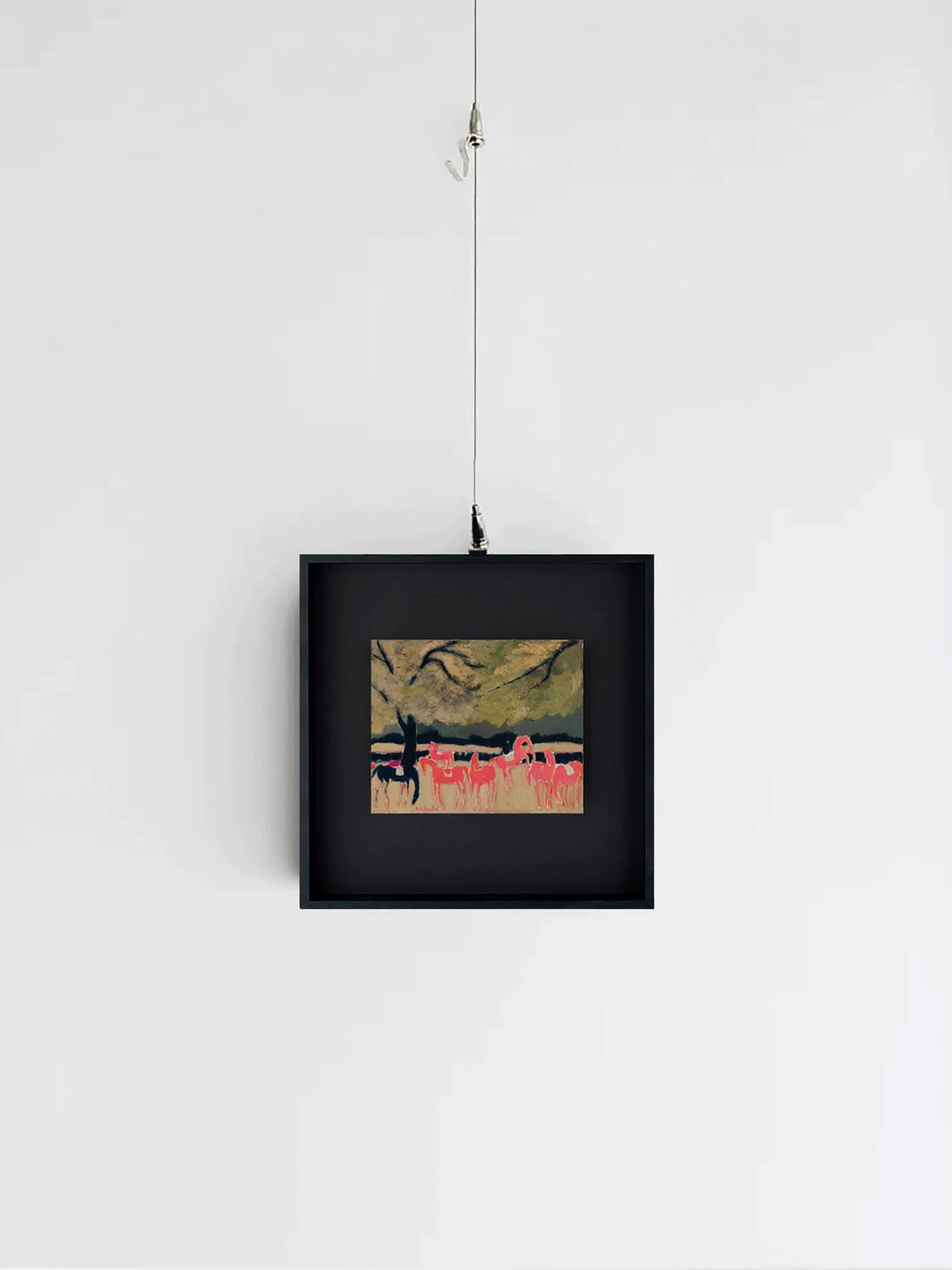 André Brasilier Horse Races Art Print | Modern Art Wall Decor | Premium Fine Art Poster for Home