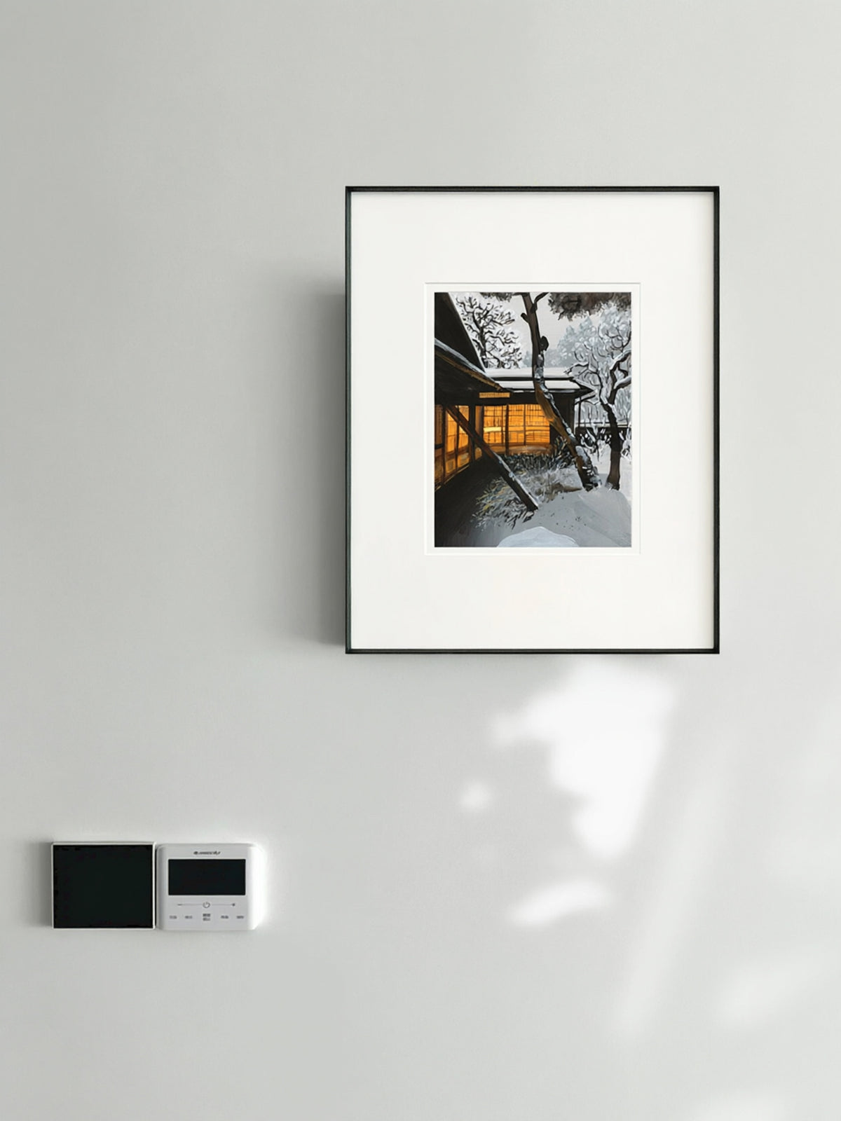 Yukiko Noritake "Silent Snow" — Limited Edition Art Print, Modern Minimalist Wall Art